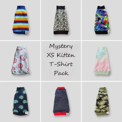 XS Kitten Jersey and Knit T-Shirt Packs