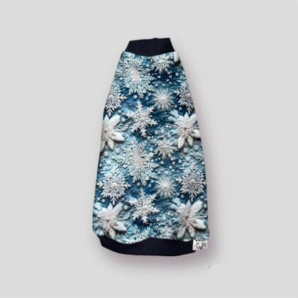 Snowflakes - Minky Squish Sphynx Top