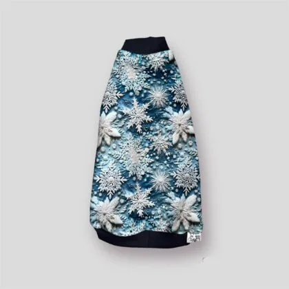 Snowflakes - Minky Squish Sphynx Top