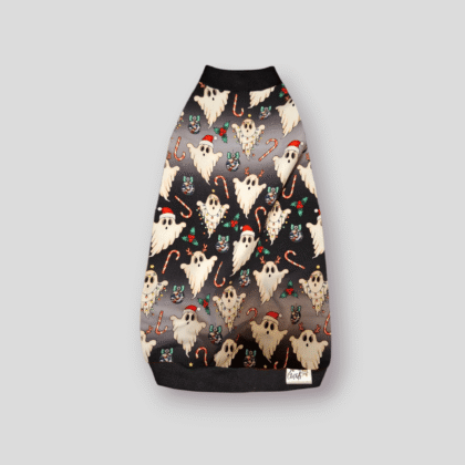 Christmas Cotton Jersey Stretchy Sphynx Fashion Top by Sphynx in Clothes for all Hairless and Devon Rex Cats