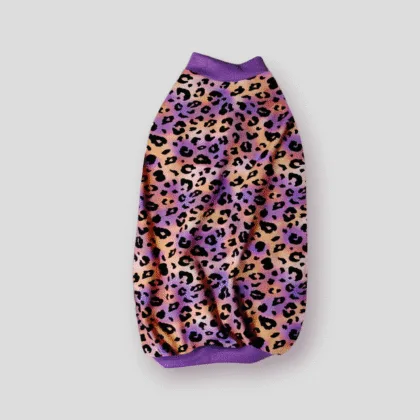 Animal Print Sphynx Fashion Clothing Sphynx Apparel Wear UK Cat Top T-shirt Clothing for Cats Devon Rex Sphynx Peterbald