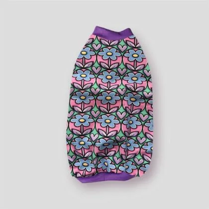 Flower Power Sphynx Fashion Clothing UK Cat Top T-shirt Clothing for Cats Devon Rex Sphynx Peterbald