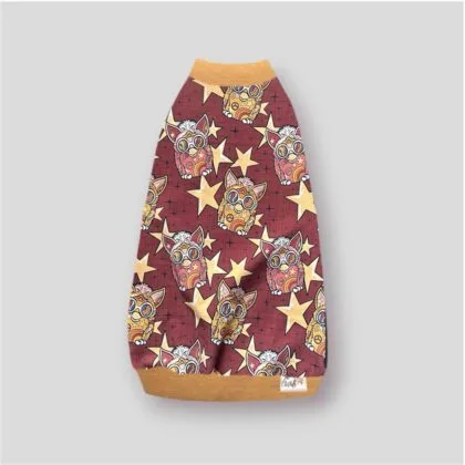 Furby Sphynx Fashion Clothing Sphynx Apparel Wear UK Cat Top T-shirt Clothing for Cats Devon Rex Sphynx Peterbald