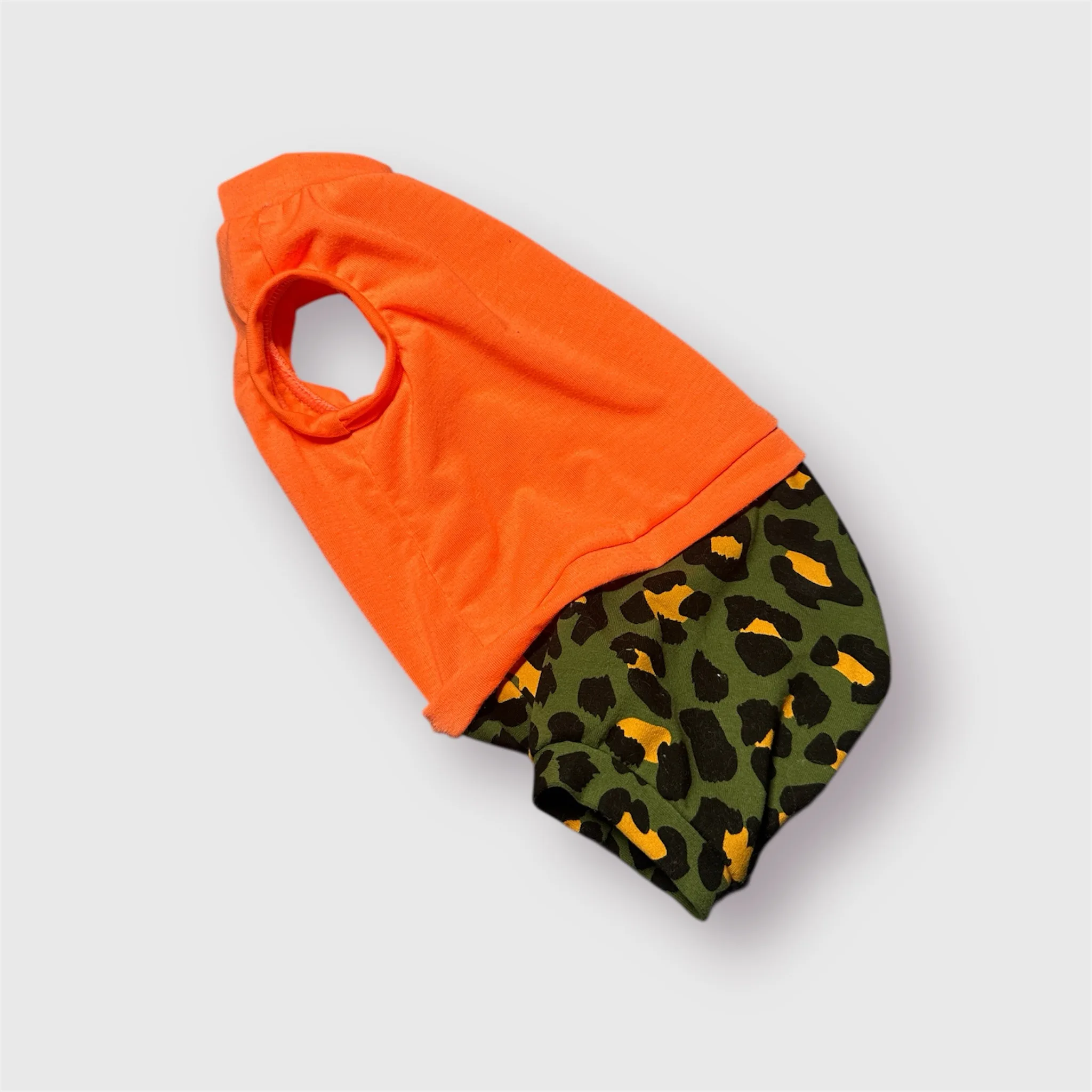 Animal Cotton Jersey Shorties Suit