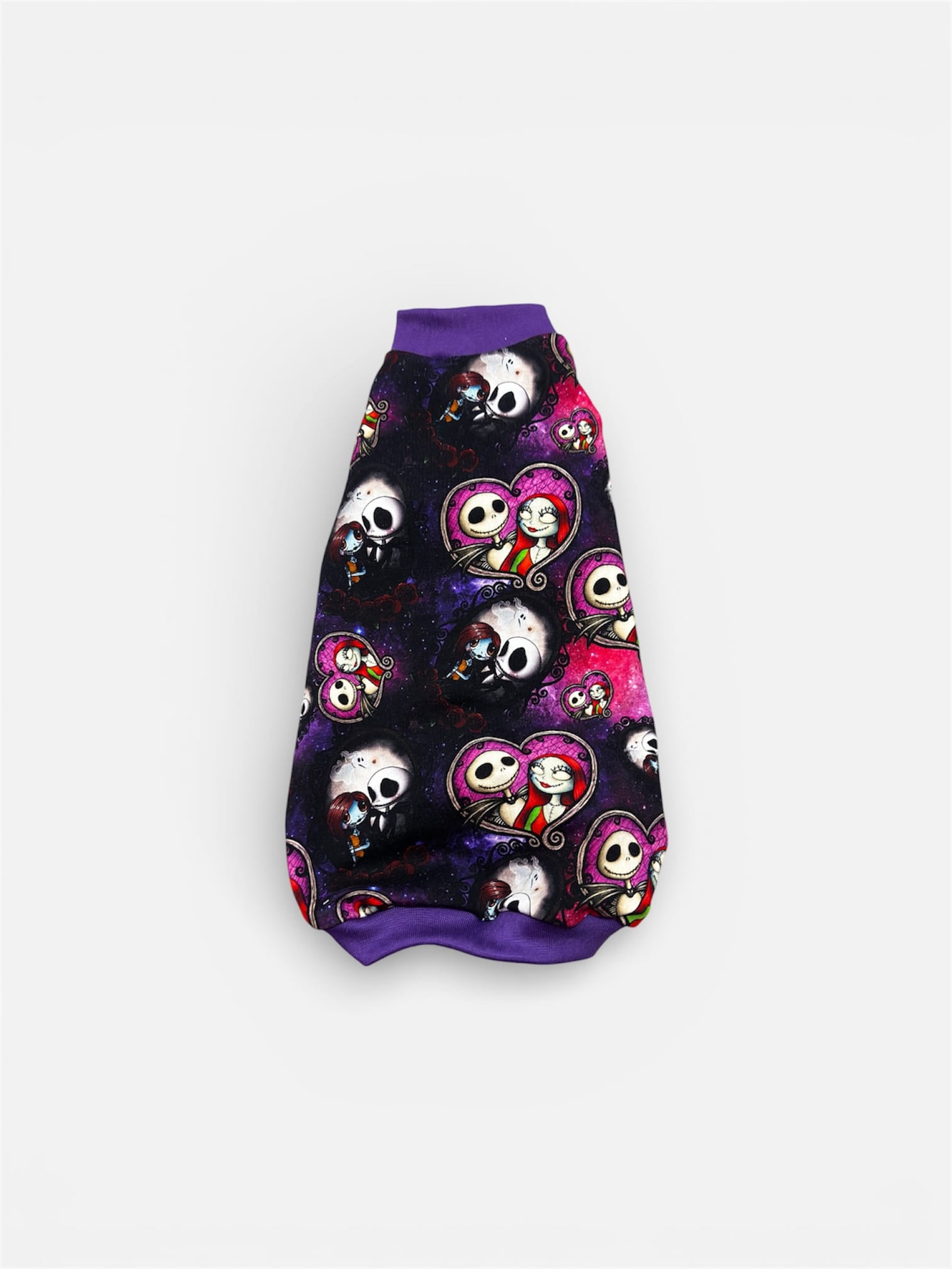 Nightmare Christmas Jack and Sally Sphynx Fashion Clothing Sphynx Apparel Sphynx Wear UK Cat Top T-shirt Clothing for Cats Devon Rex Sphynx Peterbald Hairless cats