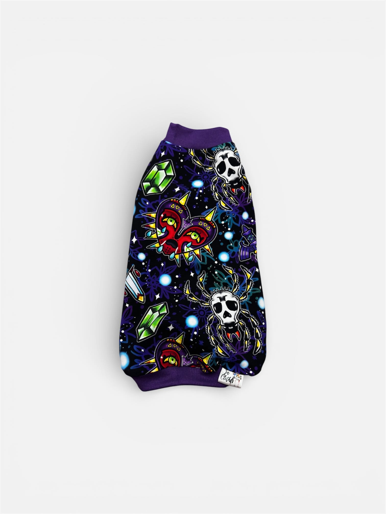 Mask Spider Sphynx Fashion Clothing Sphynx Apparel Wear UK Cat Top T-shirt Clothing for Cats Devon Rex Sphynx Peterbald