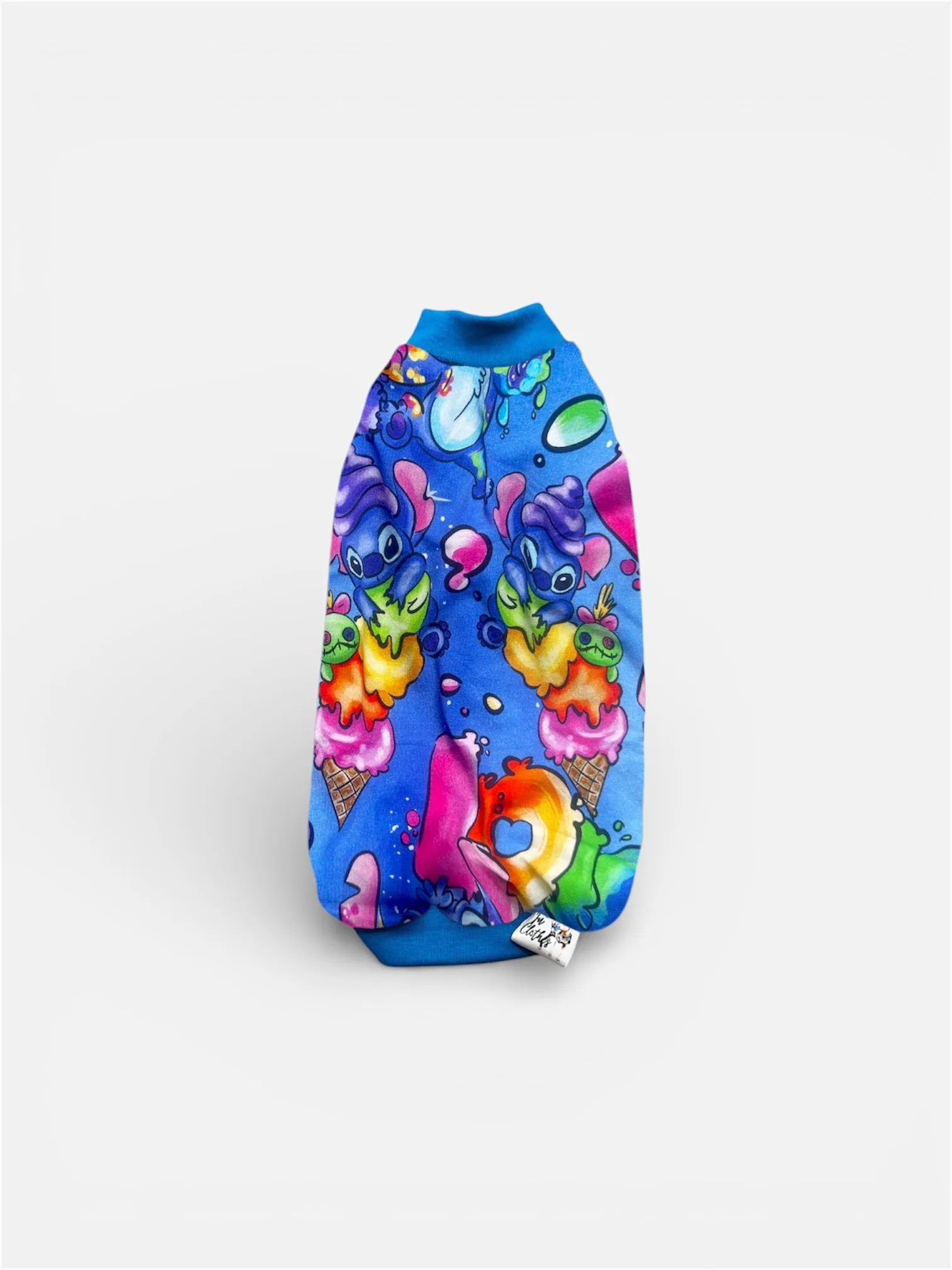 Stitch Disney Sphynx Fashion Clothing Sphynx Apparel Wear UK Cat Top T-shirt Clothing for Cats Devon Rex Sphynx Peterbald
